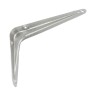 Wspornik półki stalowy srebrny 150x125mm mod. 1