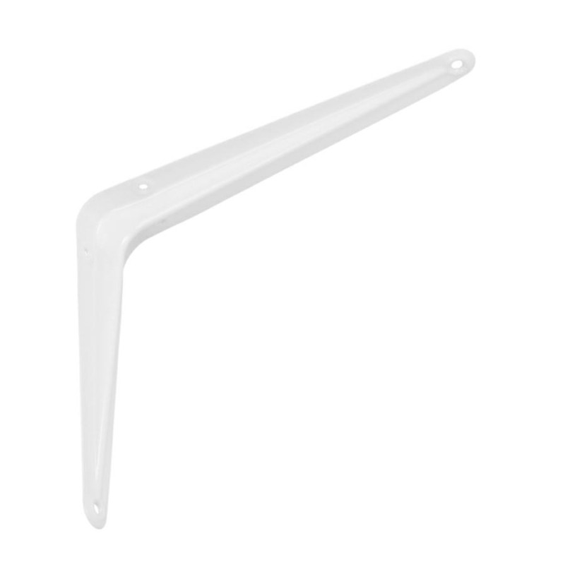Wspornik półki stalowy biały 175x150mm mod. 1