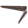 Wspornik półki stalowy brązowy 175x150mm mod. 1