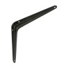Wspornik półki stalowy czarny 175x150mm mod. 1