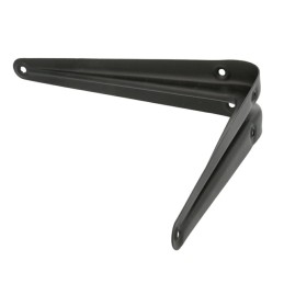 Wspornik półki stalowy czarny 175x150mm mod. 1