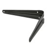 Wspornik półki stalowy czarny 175x150mm mod. 1