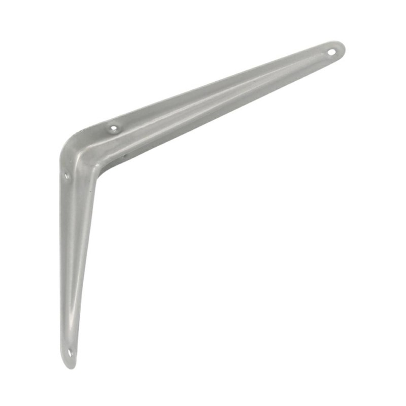 Wspornik półki stalowy srebrny 175x150mm mod. 1