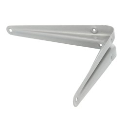 Wspornik półki stalowy srebrny 175x150mm mod. 1