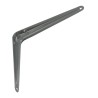 Wspornik półki stalowy szary 175x150mm mod. 1