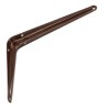 Wspornik półki stalowy brązowy 200x150mm mod. 1