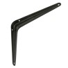 Wspornik półki stalowy czarny 200x150mm mod. 1