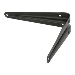 Wspornik półki stalowy czarny 200x150mm mod. 1