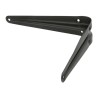 Wspornik półki stalowy czarny 200x150mm mod. 1