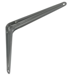 Wspornik półki stalowy szary 200x150mm mod. 1