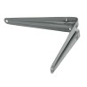 Wspornik półki stalowy szary 200x150mm mod. 1