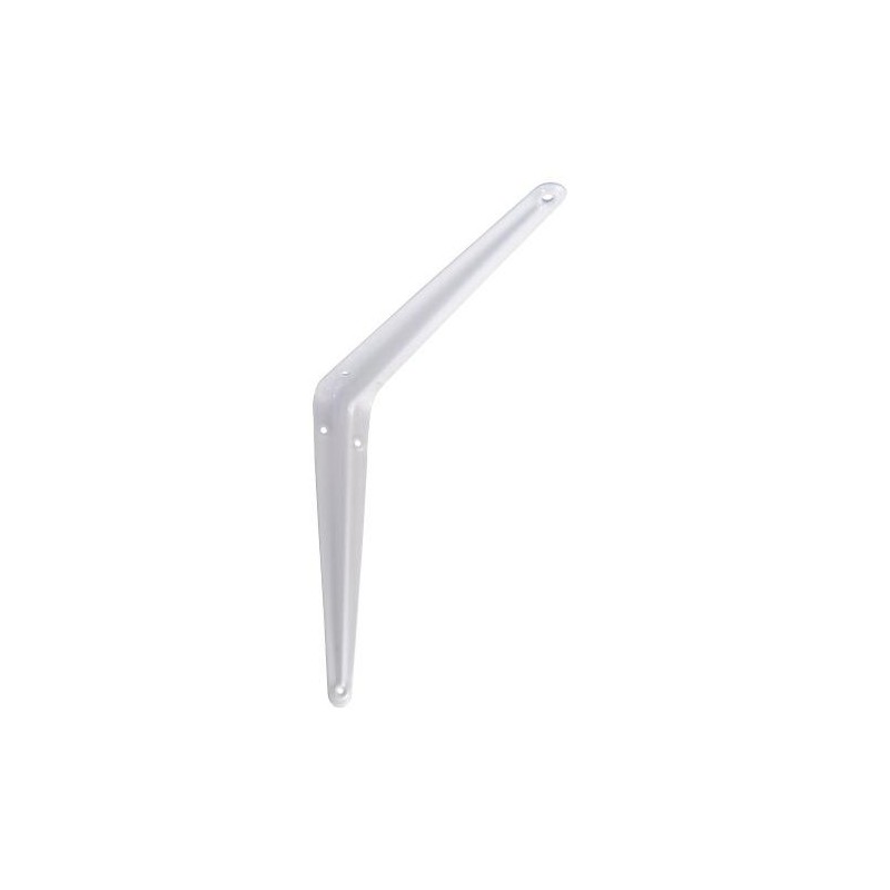 Wspornik półki stalowy biały 225x200mm mod. 1