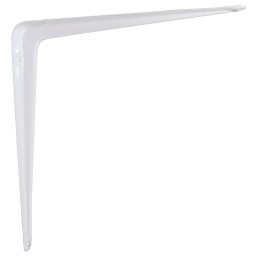 Wspornik półki stalowy biały 225x200mm mod. 1
