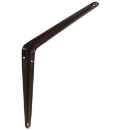 Wspornik półki stalowy brązowy 225x200mm mod. 1