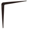 Wspornik półki stalowy brązowy 225x200mm mod. 1