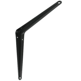 Wspornik półki stalowy czarny 225x200mm  mod. 1