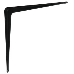 Wspornik półki stalowy czarny 225x200mm  mod. 1