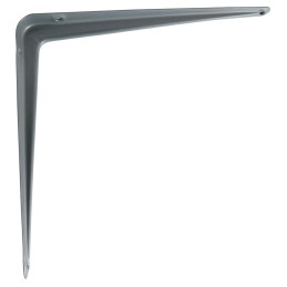 Wspornik półki stalowy srebrny 225x200mm mod. 1