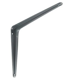Wspornik półki stalowy szary 225x200mm mod. 1