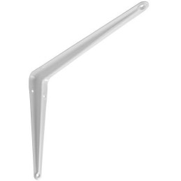 Wspornik półki stalowy biały 250x200mm mod. 1