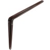Wspornik półki stalowy brązowy 250x200mm mod. 1