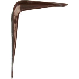 Wspornik półki stalowy brązowy 250x200mm mod. 1