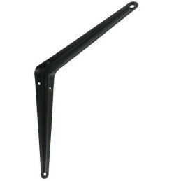 Wspornik półki stalowy czarny 250x200mm  mod. 1