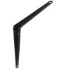 Wspornik półki stalowy czarny 250x200mm  mod. 1