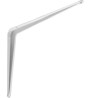 Wspornik półki stalowy biały 300x250mm mod. 1