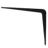 Wspornik półki stalowy czarny 300x250mm mod. 1