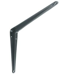 Wspornik półki stalowy szary 300x250mm mod. 1