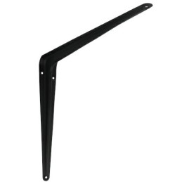 Wspornik półki stalowy czarny 350x300mm mod. 1