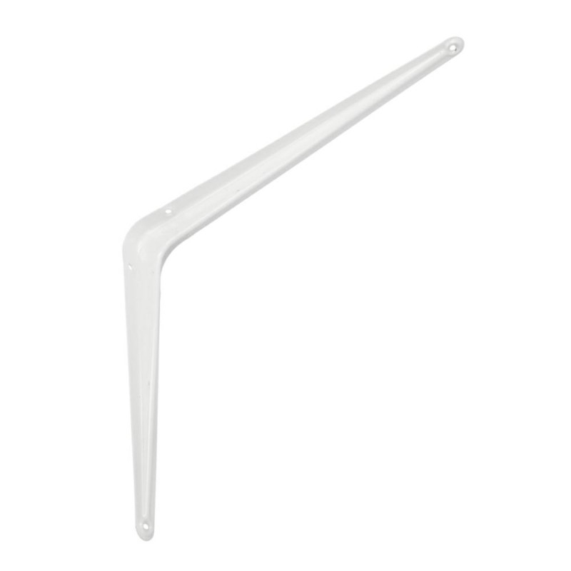 Wspornik półki stalowy biały 450x400mm mod. 1