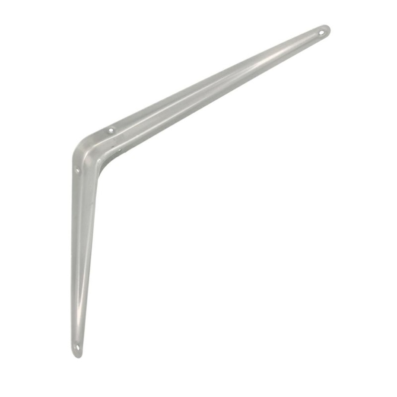 Wspornik półki stalowy srebrny 450x400mm mod. 1