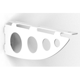 Wspornik półki stalowy biały 70x172mm mod. SERENISSIMA 18 2szt.