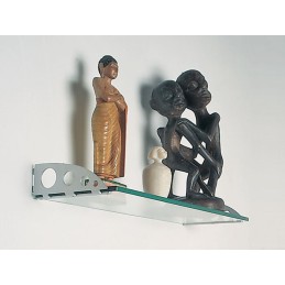 Wspornik półki stalowy biały 100x240mm mod. SERENISSIMA 24 2szt.