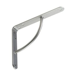 Wspornik półki wzmocniony stal szary metalik 150x125mm mod. 12