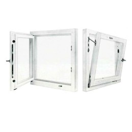 Zestaw okuć do okien drewnianych uchylno rozwieralnych lewy LOZ