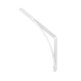 Wspornik półki stalowy biały 250x200mm mod.10