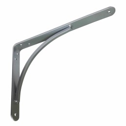 Wspornik półki stalowy szary 150x125mm mod.10