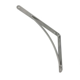 Wspornik półki stalowy szary 150x125mm mod.10