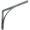 Wspornik półki stalowy szary 150x125mm mod.10