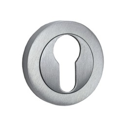 Szyld na wkładkę rozeta 50mm chrom satyna