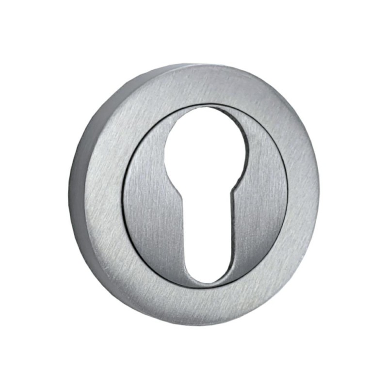 Szyld na wkładkę rozeta 50mm chrom satyna