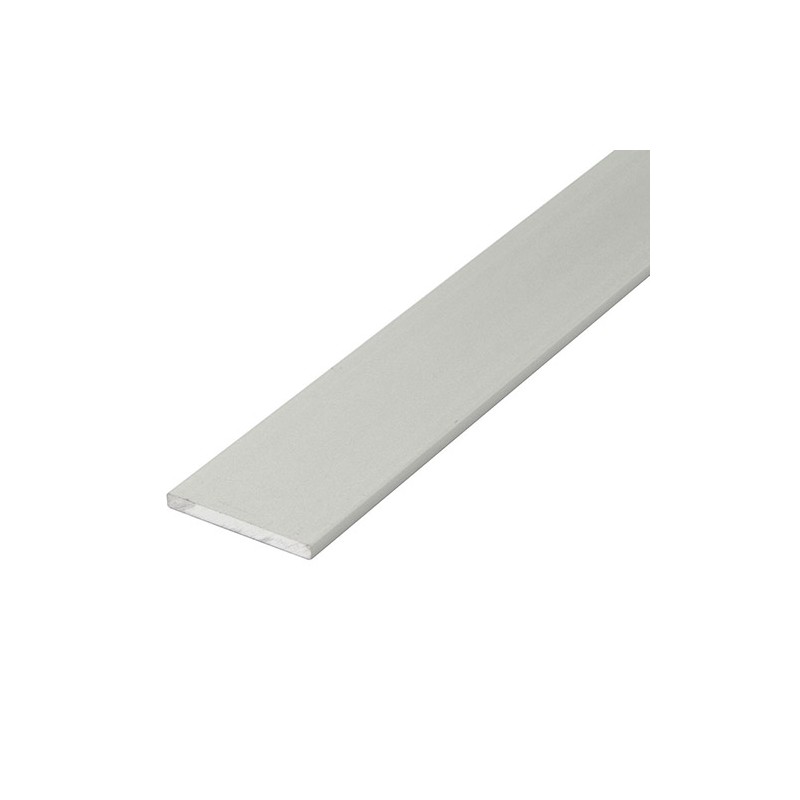 Płaskownik 30x3-2,5M aluminiowy biały