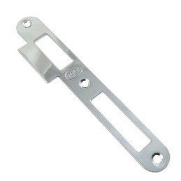 Zaczep zamka ALFA-BETA z najazdem płetwą 165x22mm chrom