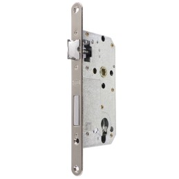 Zamek drzwiowy na wkładkę 72/50 F20 nikiel satyna mod. BETA