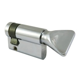 Wkładka V5 jednostrona z gałką 10/35G     chrom połysk