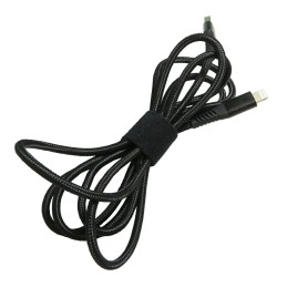 Taśma do wiązania LINKY 3m organizer      rzep pojedynczy czarny