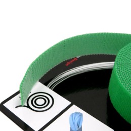 Taśma do wiązania LINKY 3m organizer      rzep pojedynczy zielony